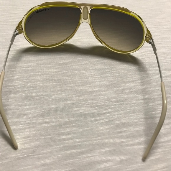 Carrera unisex neon yellow/green Sunglasses - Picture 4 of 7